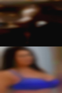 Camping full plus size naked woman by a lake.