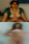 Plus size naked woman