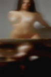 Horny woman strips