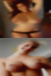 Horny woman strips
